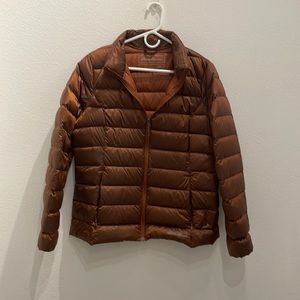 Eddie Bauer Brown/Copper Light Puffer